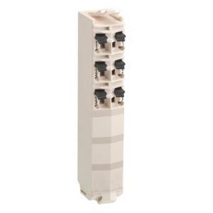 Klemmenblok 6 contacten 24V DC Wit Modicon TM5