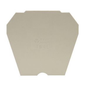 Scheidingswand tw4 e v0 kiezelgrijs VVE=10