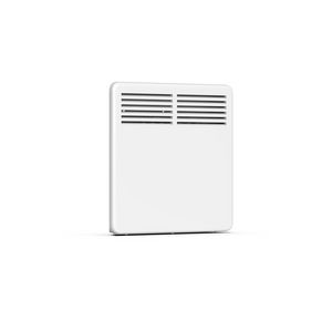 Wandconvector met thermostaat, wit, 40x40cm, 500W, stekker