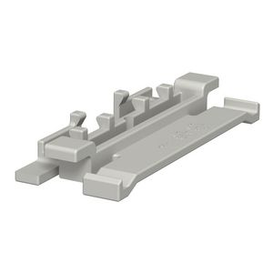 Dekselklem WDK 90mm Polyvinylchloride Lichtgrijs RAL VVE=20