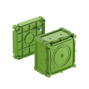 Inbouwdoos voor schakelmateriaal groen IP30 98770101