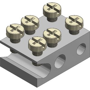 Kabeldraadgoot klem buitentoepassing + RVS schroeven VVE=50
