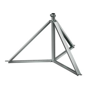 Driepootstatief v. geisoleerde vangmast 1,25x1,35m aluminium