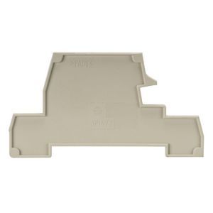 Afsluitplaat APi4/2 v0 kiezelgrijs VVE=10