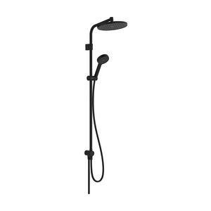 Showerpipe Activera S 240 1 straalsoort EcoSmart Reno Varia mat zwart