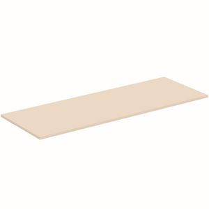 Afdekblad hout I.LIFE-B zonder uitsnijding 1404x505x18mm mat zandbeige