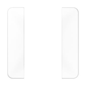 Tastafdekking compleet 1-voudig CD500 alpin wit KNX