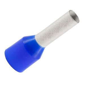 Kist a 100st. geisoleerde adereindhuls 2,5mm² Blauw 8mm DIN