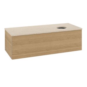Wastafelonderkast Antao 1200x360x500mm Honey Oak L34113HN