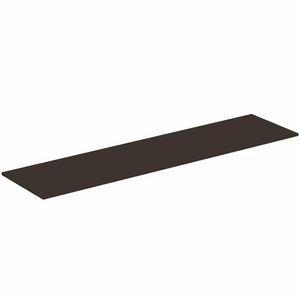 Afdekblad hout I.LIFE-B zonder uitsnijding 2004x505x18mm mat carbon grijs
