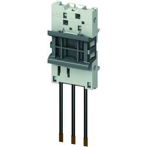 Adapterplaat MS132 Push-In 3 fase onder gevoed Smissline