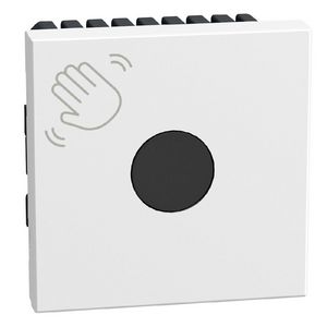 Light Now contactloze drukknop voor deur - 2 modules - wit