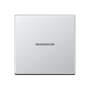 Tastafdekking 1voudig A500 aluminium KNX RF