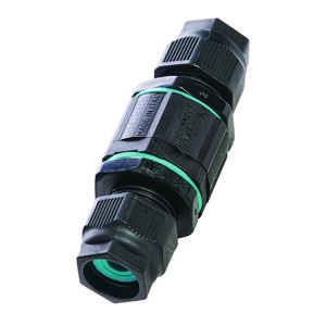 Connector waterdicht TH390 echt 1 ingang-1 uitgang 3-polig