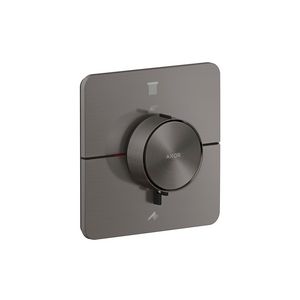 Thermafbouwdeel 2F SoftSquare Brushed Black Chrome ShowerSelect ID 36754340