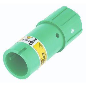Ronde connector EPIC POWERLOCK D6 C PE/GN M40