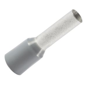 Kist a 40st. geisoleerde adereindhuls 4mm² Grijs 10mm DIN