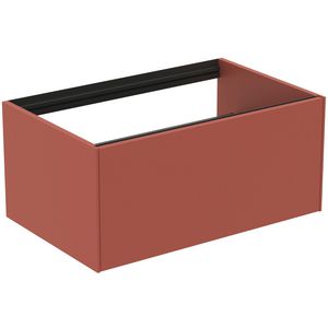Conca wastafelmeubel 80x50x37cm 1 lade zonder afdekblad matt sunset