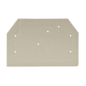 Afsluitplaat AP 2,5 u/d/8113 s/v/v0 VVE=10