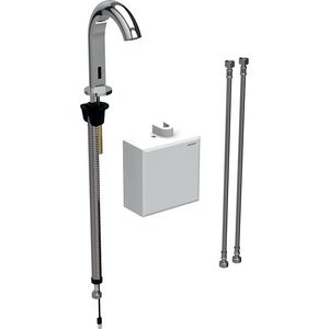Piave, batterij, opbouw-functiebox gl-chroom, thermostaat
