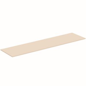 Afdekblad hout I.LIFE-B zonder uitsnijding 2004x505x18mm mat zandbeige