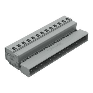 1-draads male steker 2,5mm² grijs 231-613 VVE=25