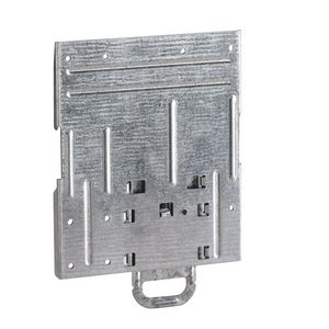 Rail adapter/montageplaat 160+ zijd. motorbediening DPX3