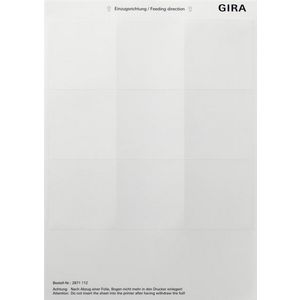 Labelvellen 69 x 67mm Accessoires zuiver wit