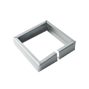 RHEINZINK PreP blue-grey soldeerwrong enkel vierkant 100mm