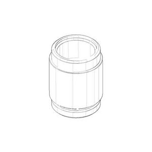 Nippel 22x30mm Champagne (22kt Goud)