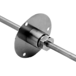 Kanaalflens messing voor TS-9100-xxxx