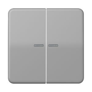 Tastafdekking 2voudig CD500 groen KNX RF
