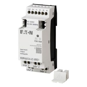 Easy E4, I/O-uitbreiding, 12/24V DC, 24V AC, 4DI, 4DQ relais
