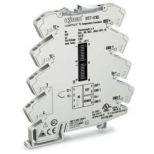Temperatuurmeetomvormer thermoelementen 857-810
