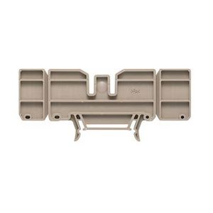 Afsluit- eindplaatterminals d.beige h:105.9mm W VVE=25