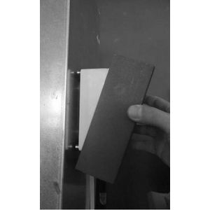 Deksel voor S-USI II behuizing nero inclusief steunplaat