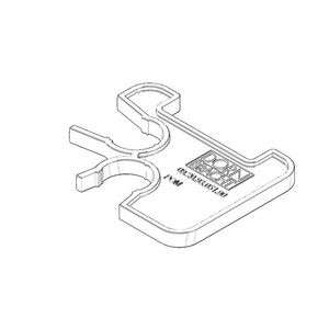 Bevestiging 43x35x3,5mm 09209305190