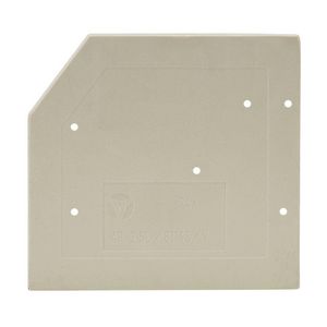 Afsluitplaat r AP 2,5 u/8113 s/v/v0 VVE=10