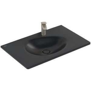 Meubelwastafel Antao 800x500mm Pure Black CeramicPlus  4A7581R7