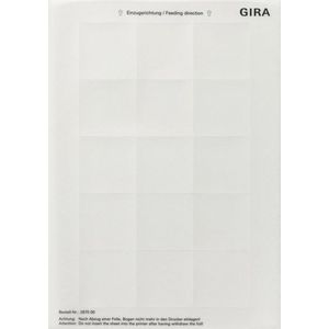 Labelvellen 51 x 51mm Accessoires clear