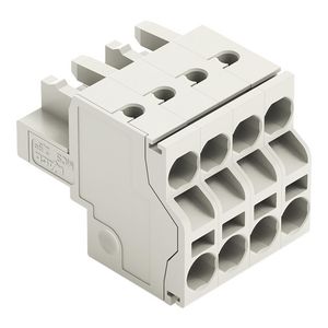 2-draads FE steker 2,5mm² li.grijs 721-2104/026-000 VVE=100