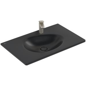 Meubelwastafel Antao 800x500mm Pure Black CeramicPlus  4A7584R7