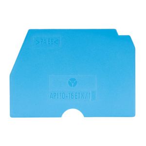 Afsluitplaat APi 10-16 etk/1/v0 VVE=10