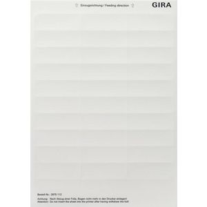 Labelvellen 23,7 x 66,3mm Accessoires zuiver wit