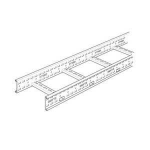 Lengte a 3m. Kabelladder RVS316 B150 H100