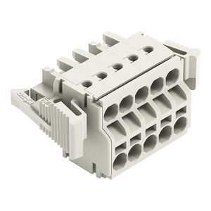 2-draads FE steker 2,5mm² li.grijs 721-2105/037-000 VVE=50