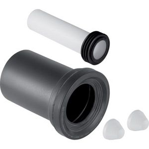 Wandcloset aansluitgarnituur PE d110/45 L18.5