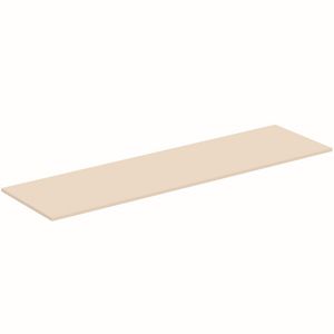 Afdekblad hout I.LIFE-B zonder uitsnijding 1804x505x18mm mat zandbeige