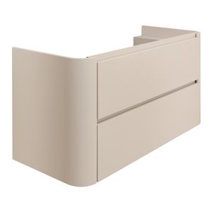 Onderkast greeploos 120x64x50x 2xla Walnut Dark