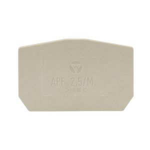 Afsluitplaat APF 2,5/m.. VVE=10
